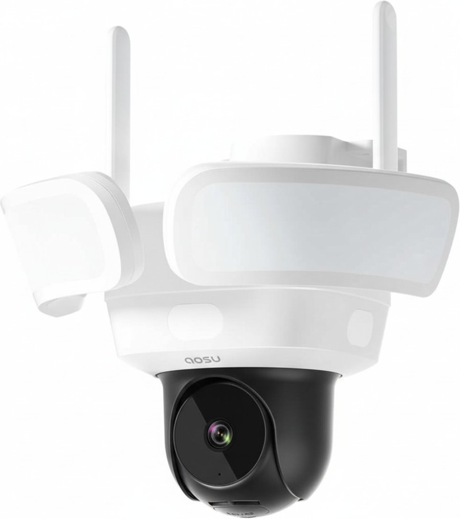 aosu FloodlightCam Pro - Weiß