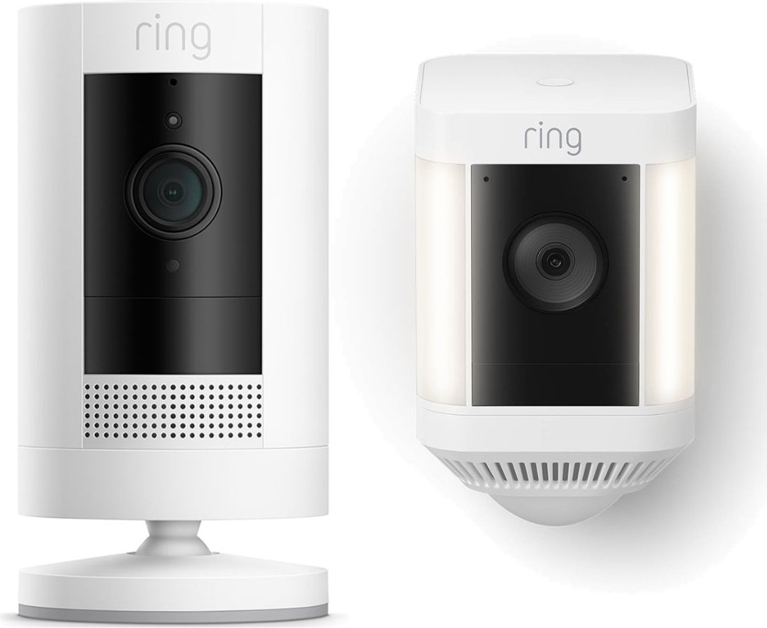 Ring Stick Up Cam Battery + Ring Spotlight Cam Plus Battery