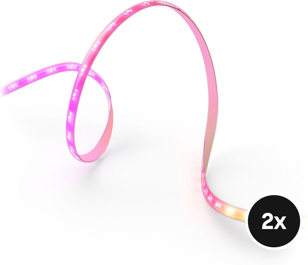Philips Hue Flux Gradient Lightstrip - 10m - 2er-Set