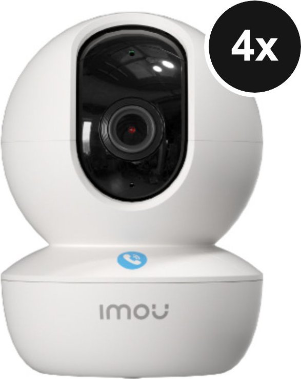 Thumbnail - Imou Ranger RC 2K - 2K WLAN-Innenkamera mit Schwenk-/Neigefunktion - 4er-Set