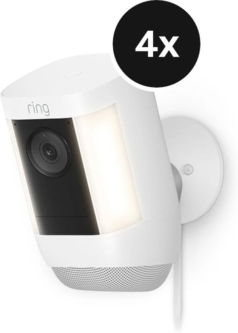 Ring Spotlight Cam Pro Plug-In - 4er-Set