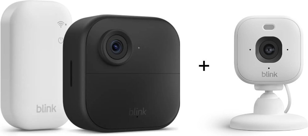 Blink Outdoor 4 - 1-Kamera System + Mini 2K