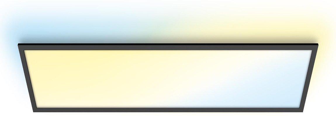 WiZ Panel Deckenleuchte Rechteckig Tunable White 3400lm - Schwarz