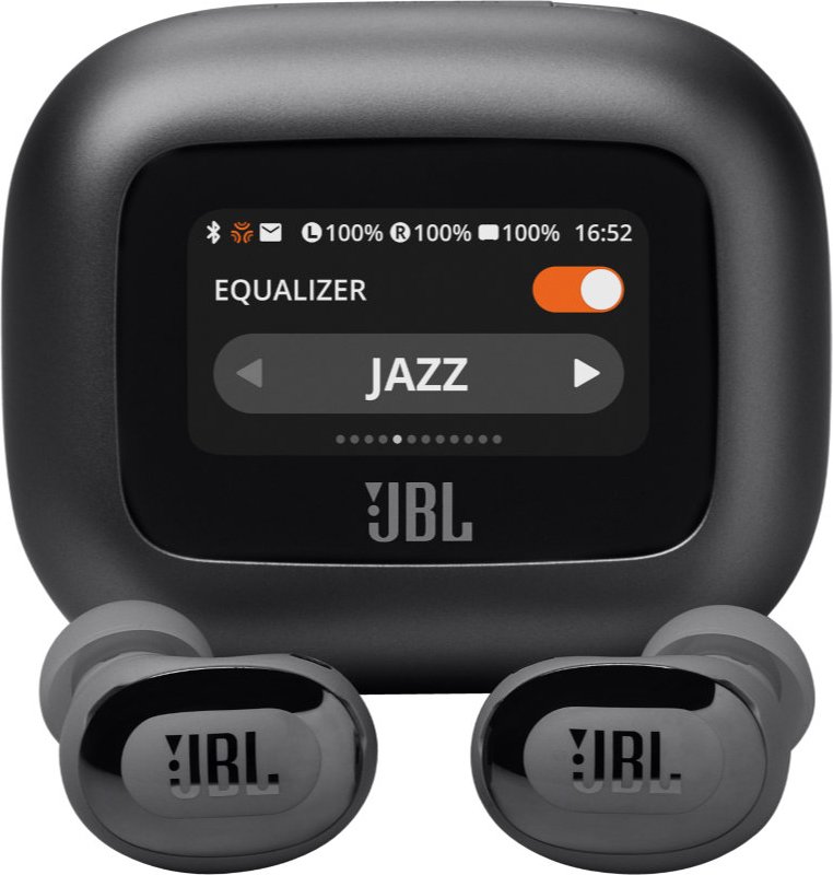 JBL Live Buds 3 - Kabelloser In-Ear Noise Cancelling Kopfhörer mit Smart Charging Case - Schwarz