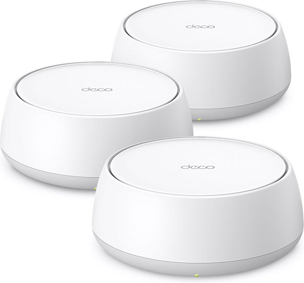 TP-Link Deco BE25 - Wi-Fi 7 Mesh System - 3er-Set - Weiß