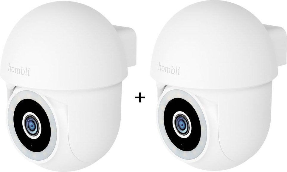 Hombli Pan & Tilt Cam 2K - 2er-Set