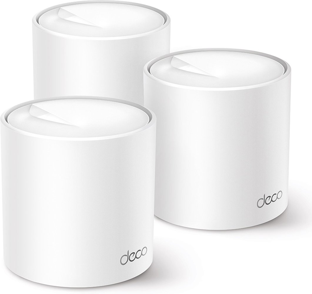 TP-Link Deco X50 - AX3000 WiFi 6 Mesh System - 3er-Set - Weiß