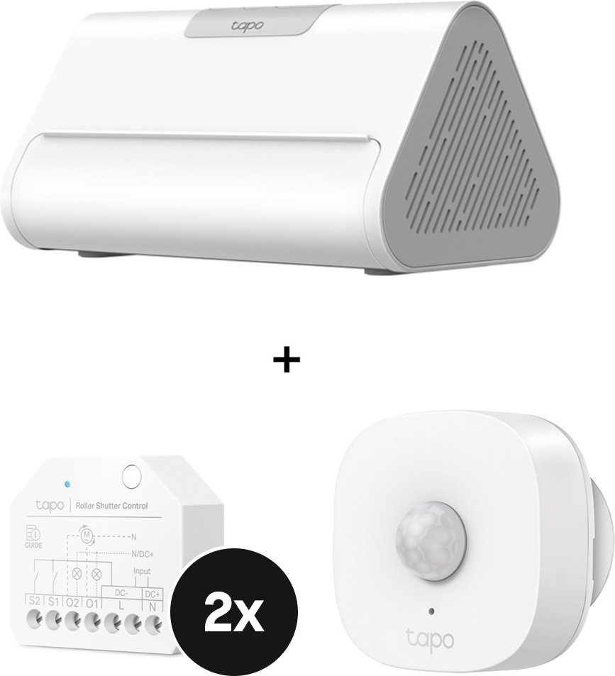 TP-Link Tapo H500 Homebase + T100 + S112 - 2er-Set