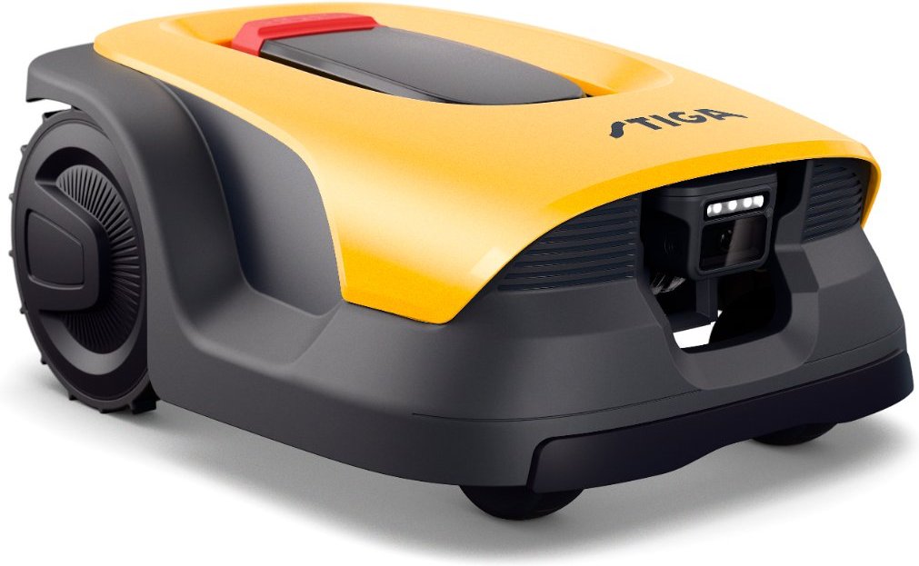 STIGA A 10v - Autonomer Mähroboter mit RTK für bis zu 1000 m² - Gelb
