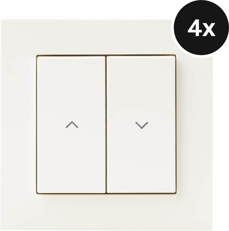 Eve Shutter Switch Matter - Rollladensteuerung - 4er-Set (+GRATIS Hombli Lichterkette)