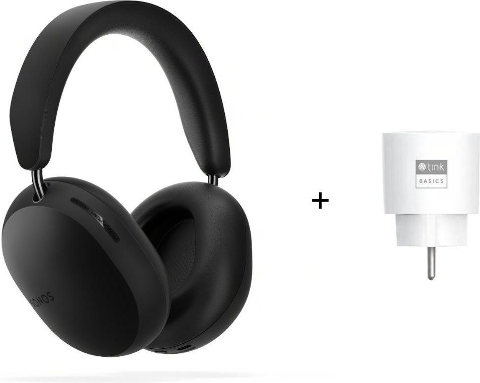 Sonos Ace - Schwarz + tink Basics Smart Plug - Matter