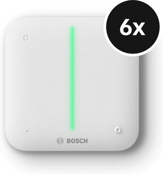 Bosch Smart Home Universalschalter II - 6er-Set (+GRATIS Hombli Lichterkette)