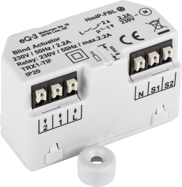 Homematic IP Jalousieaktor – Unterputz - Weiß