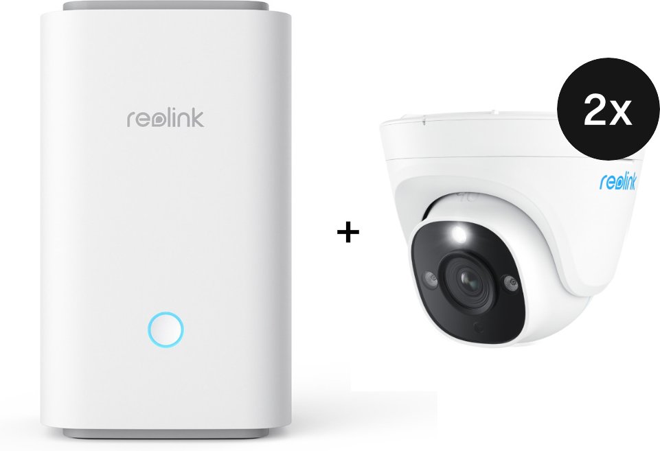 Reolink Home Hub + P334 - 2er-Set