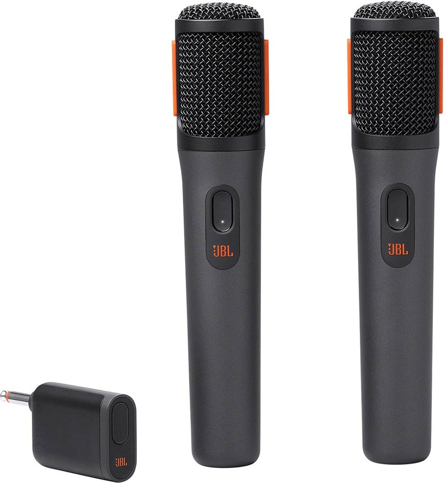 JBL PartyBox Wireless Microphone Set - Schwarz