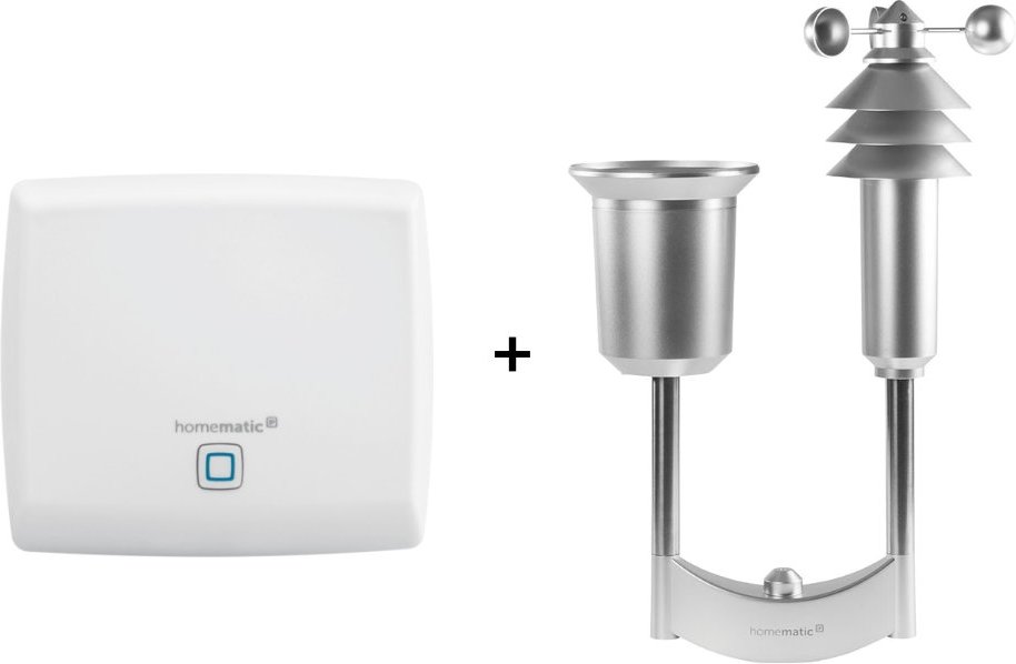 Homematic IP Starter Set Wetterstation mit Wettersensor – Plus