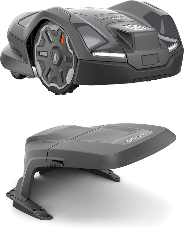 Husqvarna Automower 410XE NERA Mähroboter + Gratis Garage + Gratis EPOS Plug-in