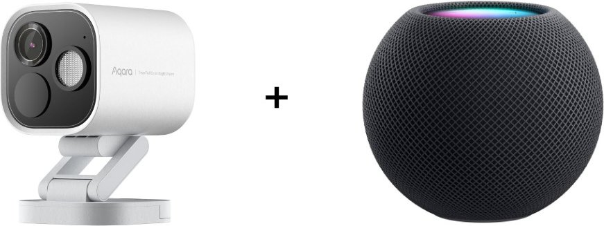 Aqara Camera Hub G5 Pro - Wifi (32 GB) + Apple HomePod mini
