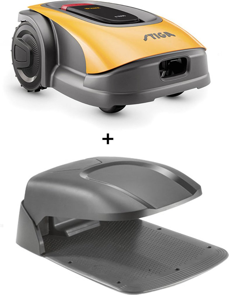 STIGA A 1000 - Autonomer Mähroboter + Garage