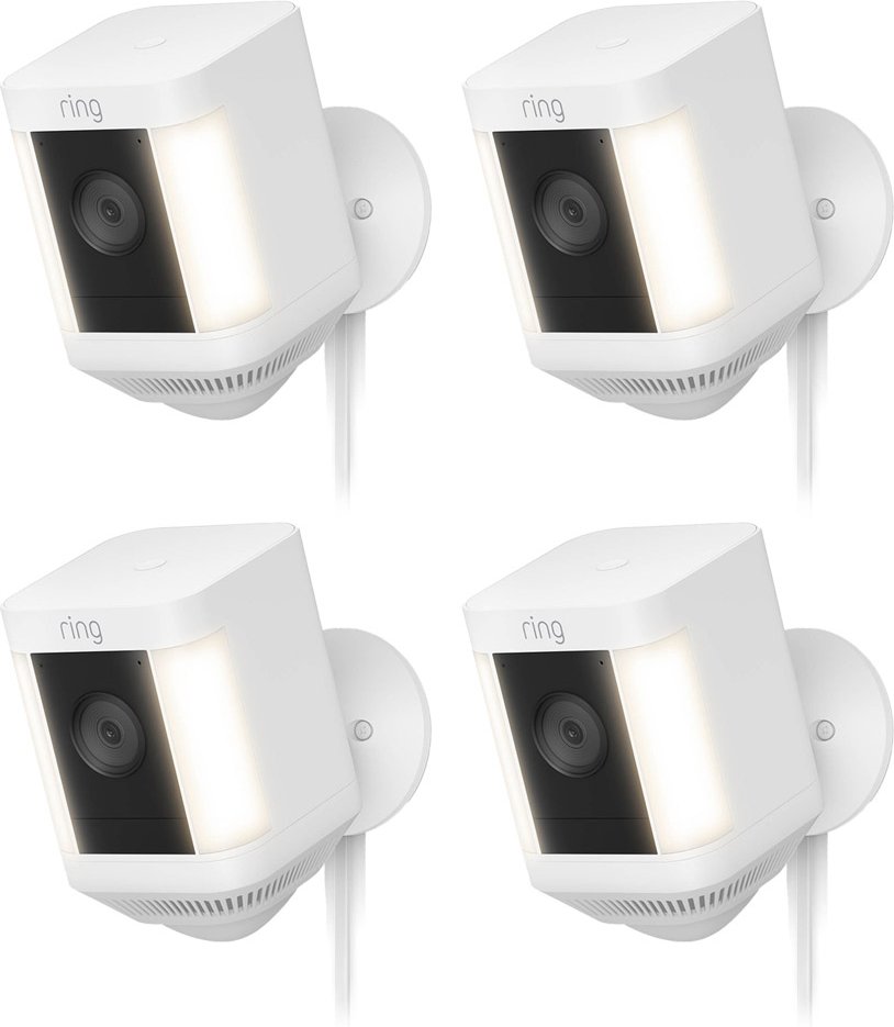Ring Spotlight Cam Plus Plug-In - 4er-Set