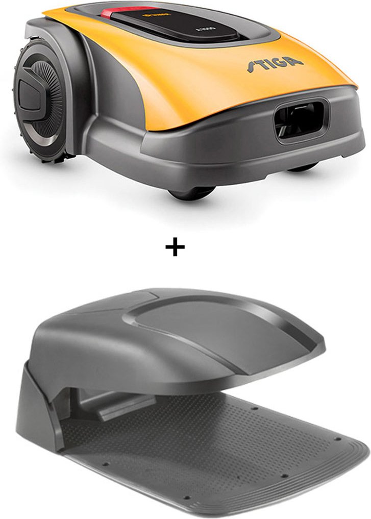 STIGA A 300 - Autonomer Mähroboter + Garage