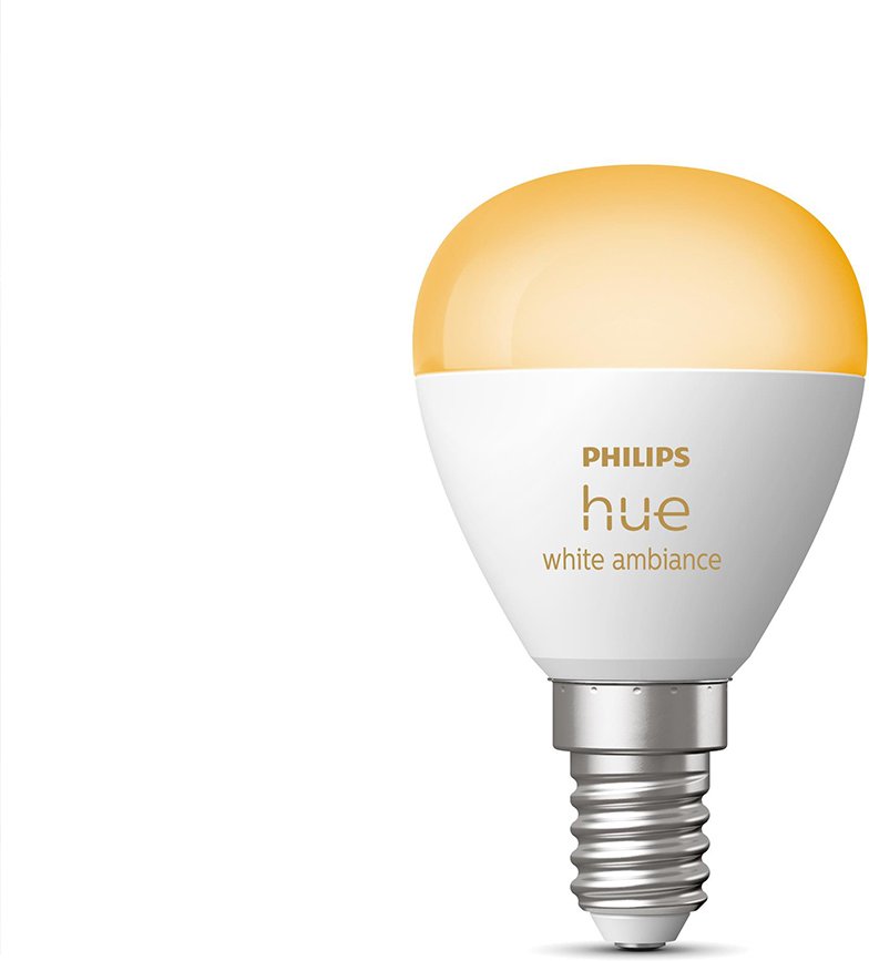 Philips Hue White & Color Ambiance Luster LED Lampe E14 - Weiß