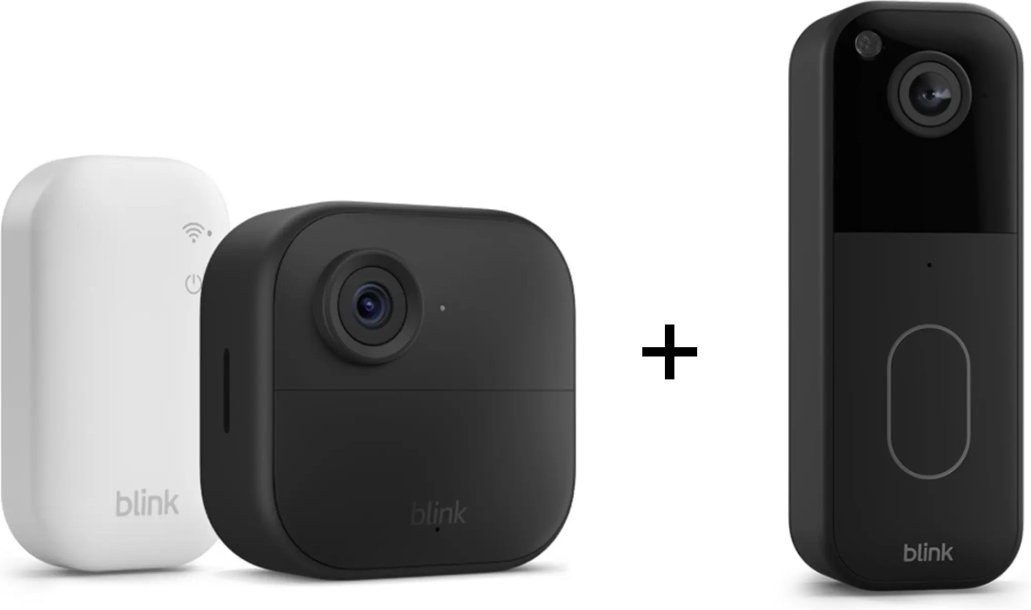 Blink Outdoor 4 - 1-Kamera System + Video Doorbell 2