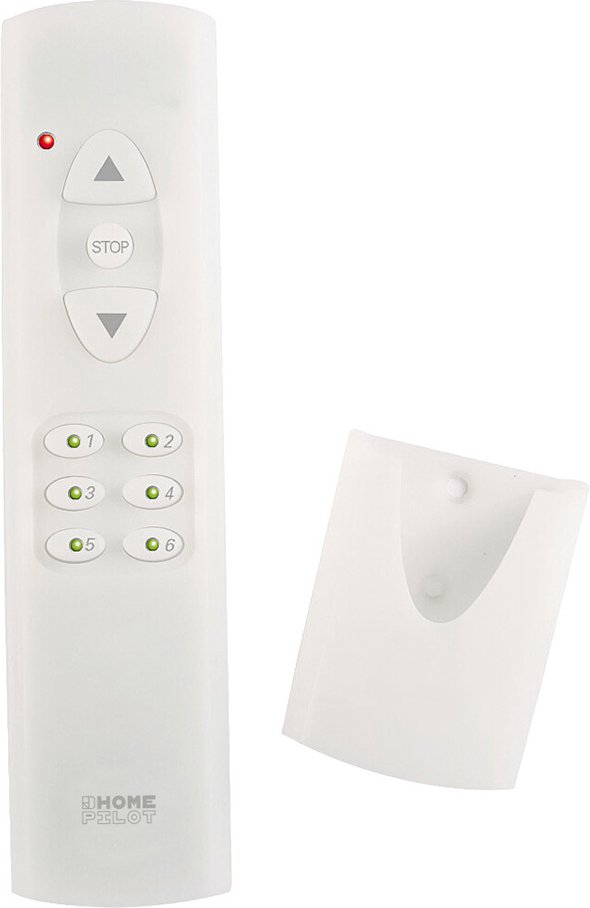 HOMEPILOT Fernbedienung smart - 6 Gruppen - Weiß