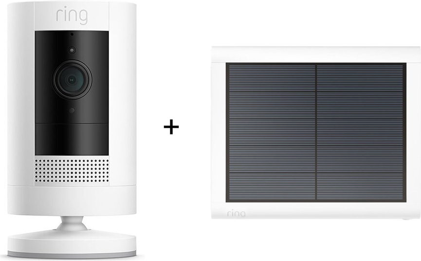 Ring Stick Up Cam Battery + Solar Panel (USB-C)