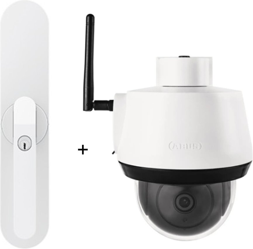 ABUS Wintecto One + SmartLook - Schwenken & Neigen (+GRATIS Hombli Lichterkette)