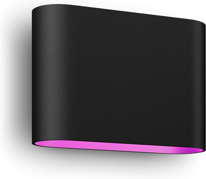 Philips Hue White & Color Ambiance Dymera Wandleuchte 1020lm - Schwarz