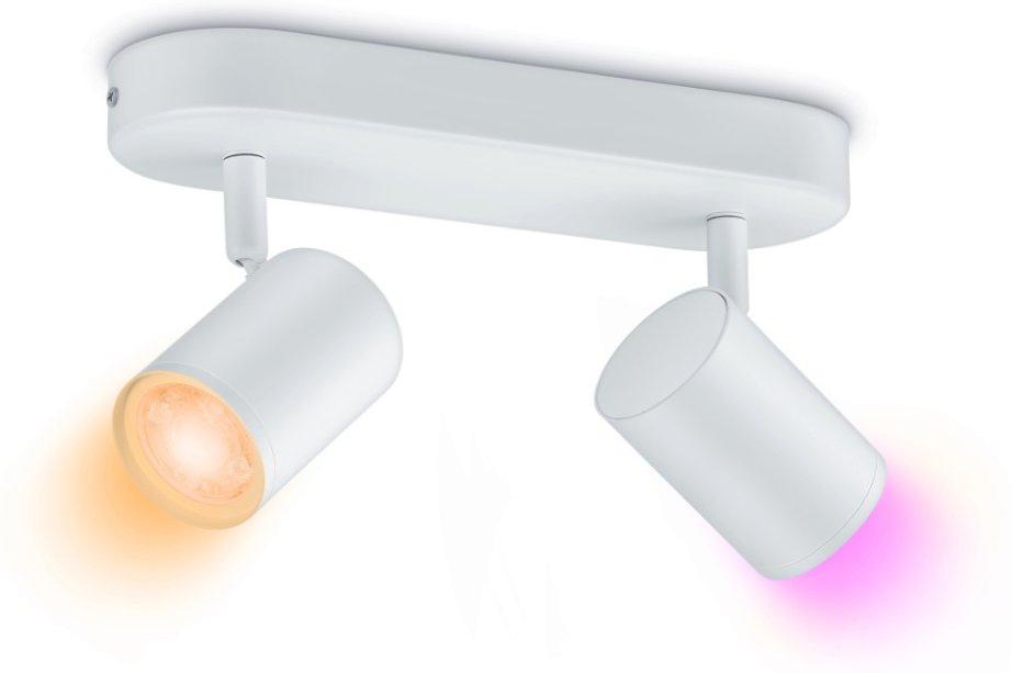 WiZ IMAGEO Spots Deckenleuchte Tunable Farbig 2x 5W - Weiß