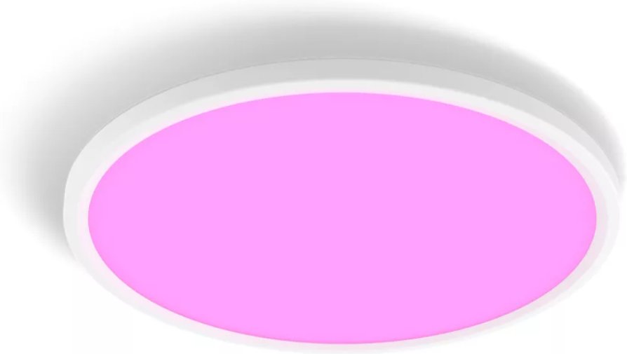 Philips Hue Devote schlanke Deckenleuchte rund M - Ø42,1 cm - Weiß