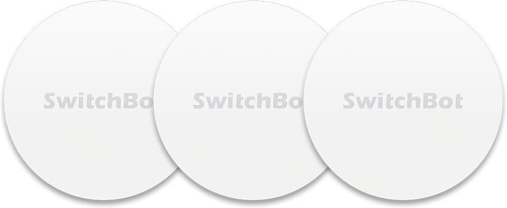 Thumbnail - SwitchBot Smart Tag NFC-Tag-Aufkleber - 3er-Set - Weiß