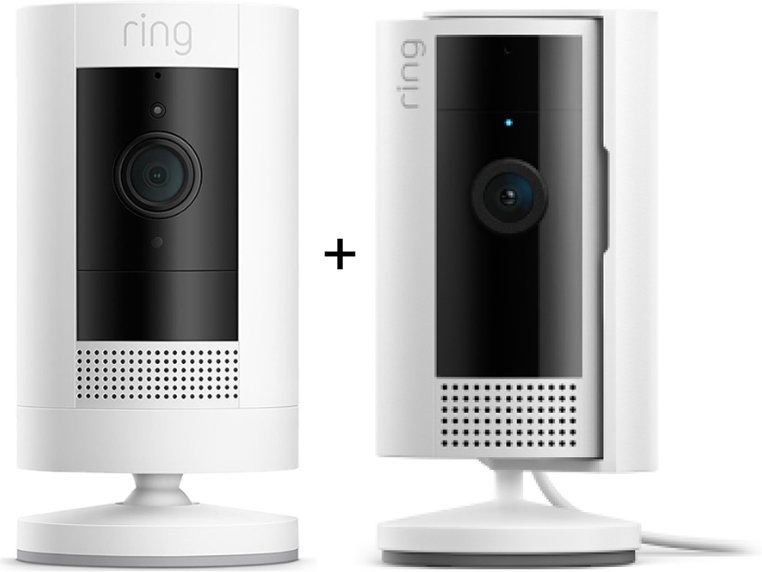 Ring Stick Up Cam Battery + Indoor Cam (2nd Gen)