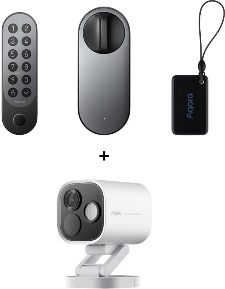Aqara Camera Hub G5 Pro - Wifi (32 GB) + Smart Lock U200 Kit
