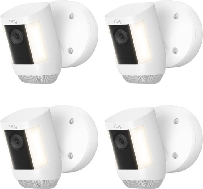 Ring Spotlight Cam Pro Wired - 4er-Set