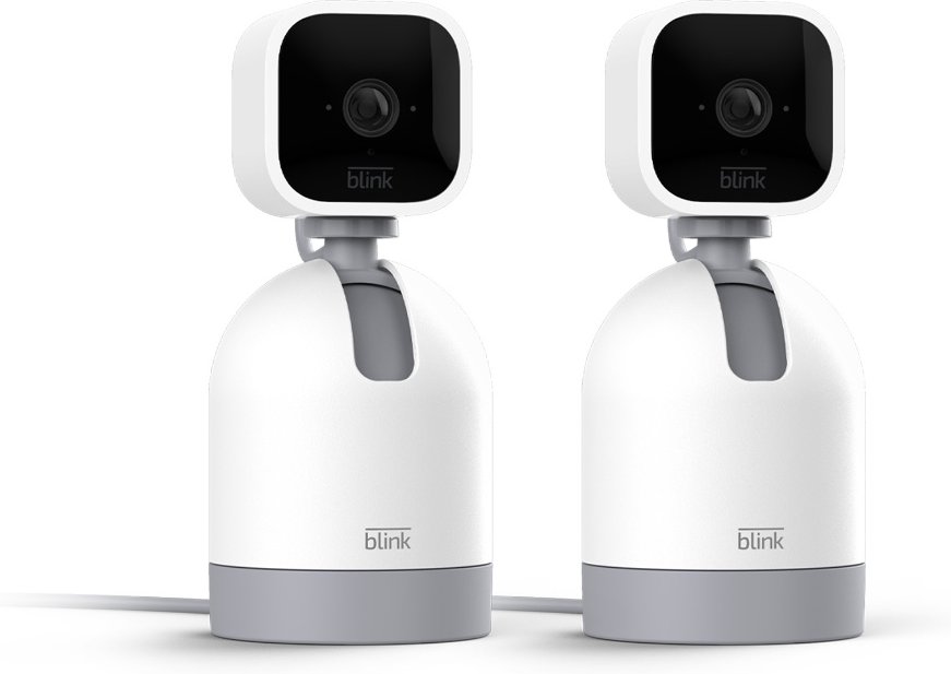 Blink Mini Pan-Tilt Innenkamera - 2er-Set - Weiß