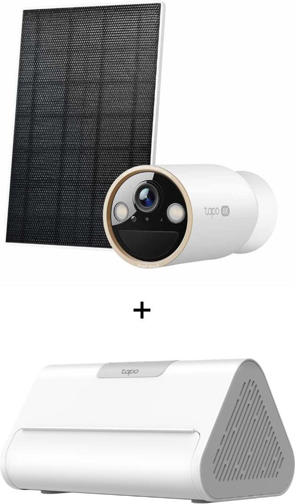 TP-Link Tapo C460 KIT - 4K Außenkamera + Solarpanel + Tapo H500