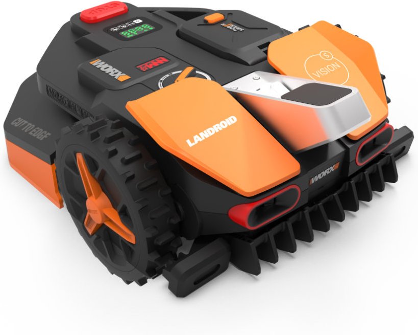 WORX Landroid Vision S250 - Mähroboter für bis zu 250 m² - Orange