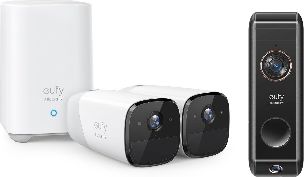 eufyCam 2 Pro 2+1 Kit + Video Doorbell Dual