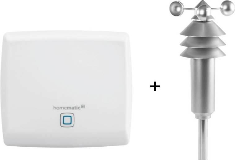 Homematic IP Starter Set Wetterstation mit Wettersensor – Basic