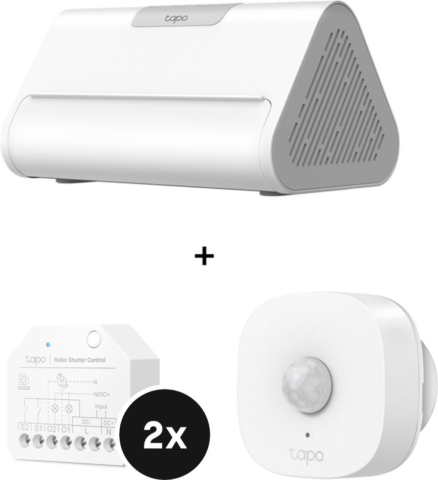 TP-Link Tapo H500 Homebase + T100 + S112 - 2er-Set