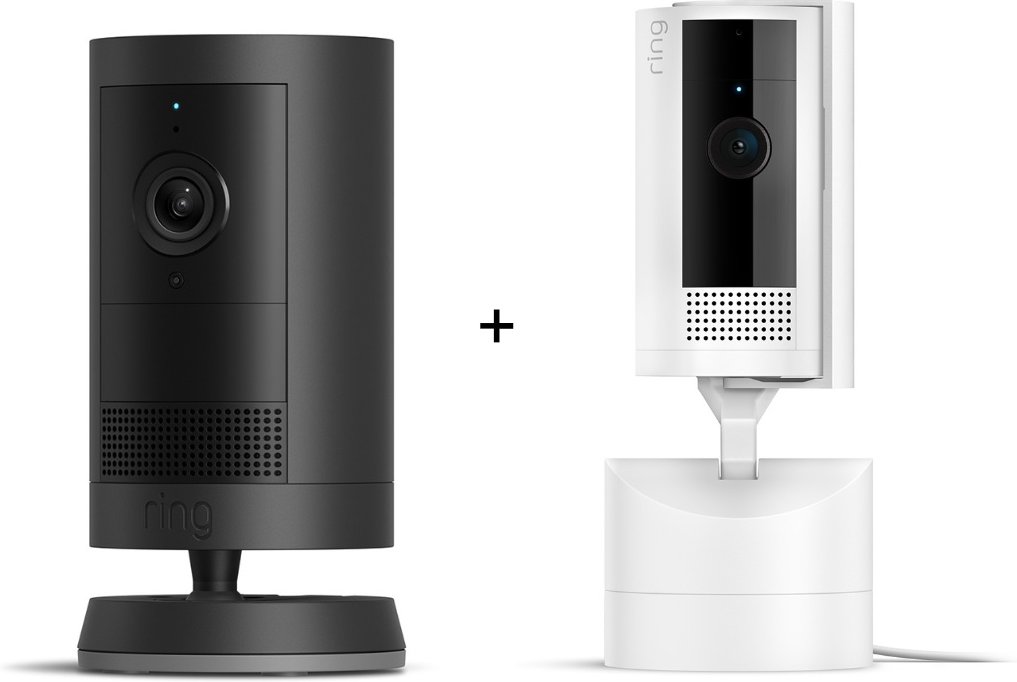 Ring Outdoor Cam Plus - Battery + Pan-Tilt Indoor Camera - Schwenk-Neige-Kamera