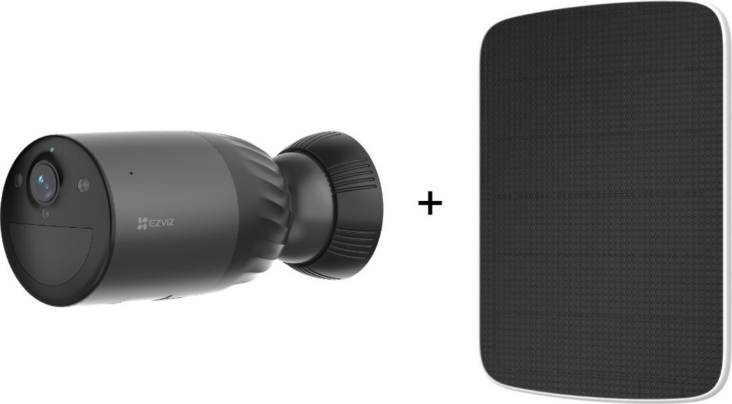 EZVIZ BC1C 4K Pro + Solar Panel Model F