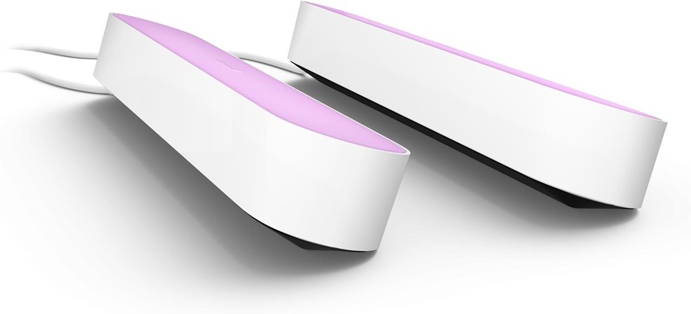 Philips Hue White & Col. Amb. Play Lightbar 500lm - 2er-Set - Weiß