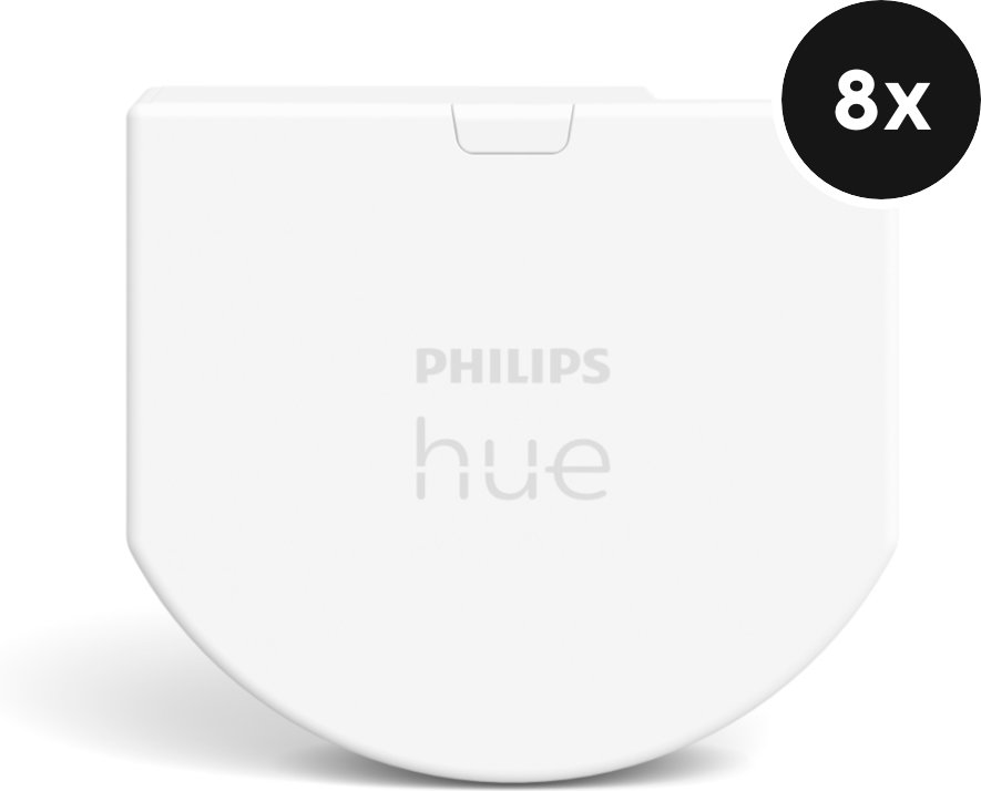 Philips Hue Wandschalter Modul - 8er-Set