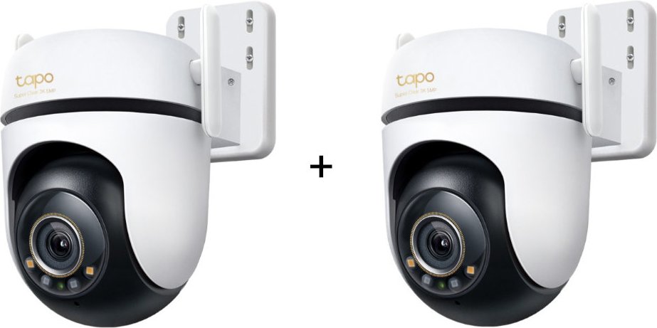 TP-Link Tapo C530WS - Schwenk-Neige-Außenkamera - 2er-Set