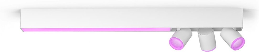 Philips Hue White & Color Ambiance Centris 3 Spots 3350lm - Weiß (+GRATIS Hombli Lichterkette)