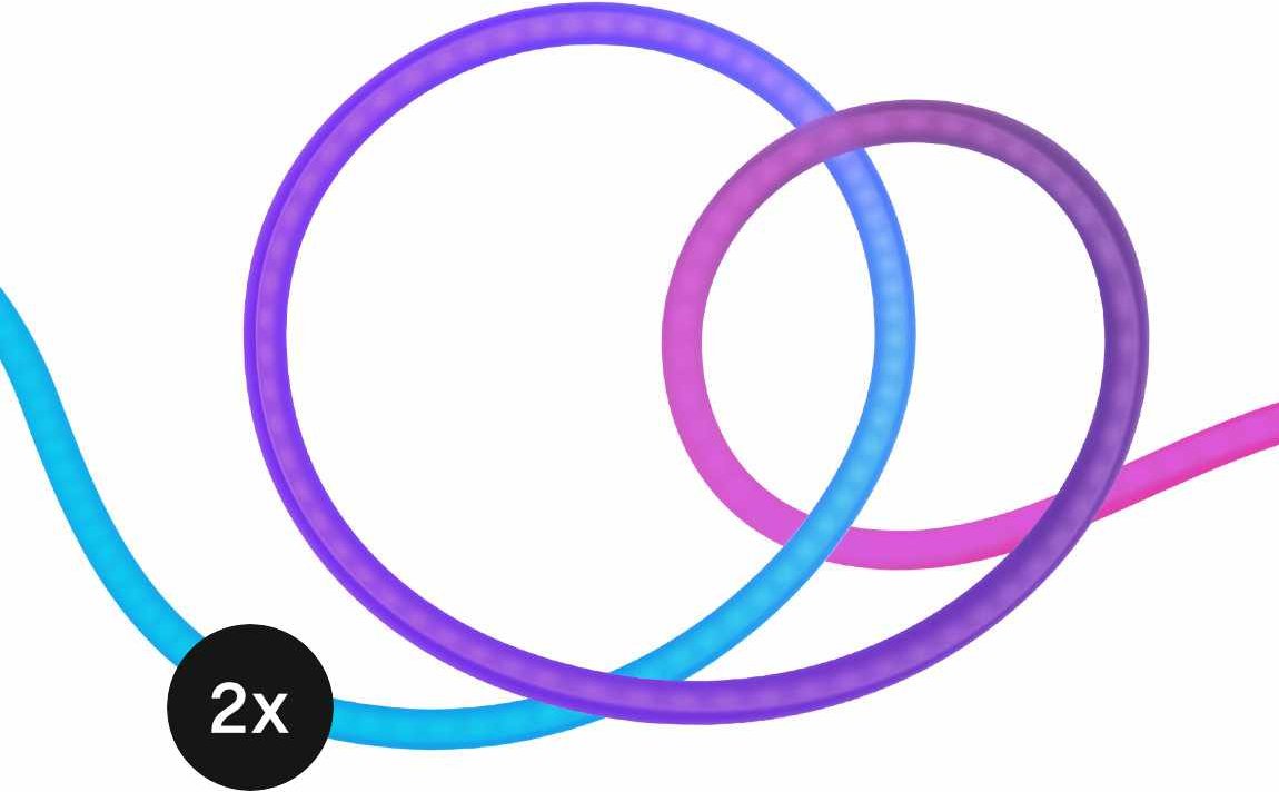 Hombli Neon Tube - 2er-Set